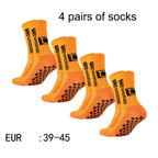SculptForHer 4 Pair Performance Football Socks | Cushioned Breathable Sports Socks for Football, Running, Gym & Training