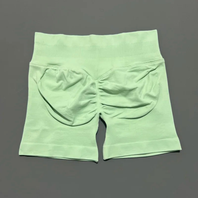 SculptaForHer Sculpt Scrunch Shorts | High Waisted Seamless Gym Shorts