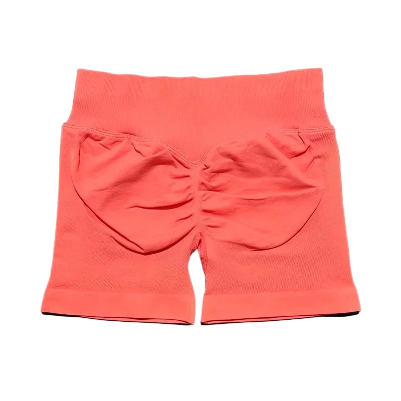 Sculpta™ Seamless Sculpt Scrunch Shorts | High Waist Gym & Running Shorts