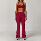 Women’s 2/3 Piece Long Sleeve Gym Set | Sculpting Activewear