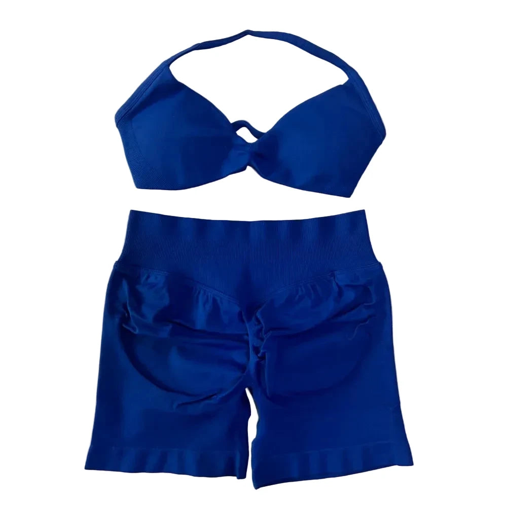 SculptForHer Sculpt Seamless Scrunch Bum Gym Set