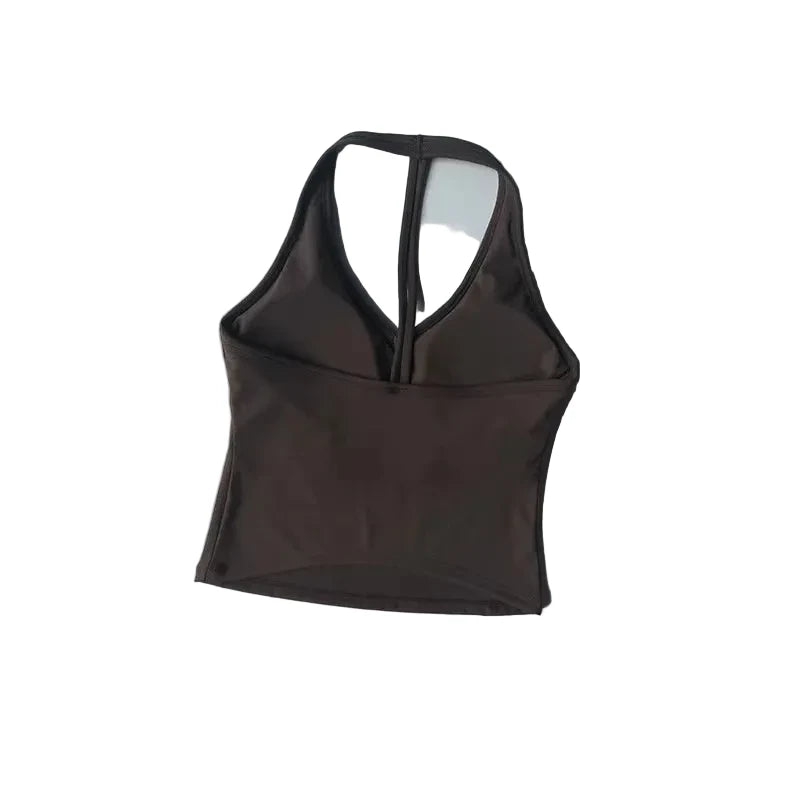 Sculpta™ SculptFit V-Neck Sports Bra | Seamless Low-Impact Gym & Yoga Bra for Women