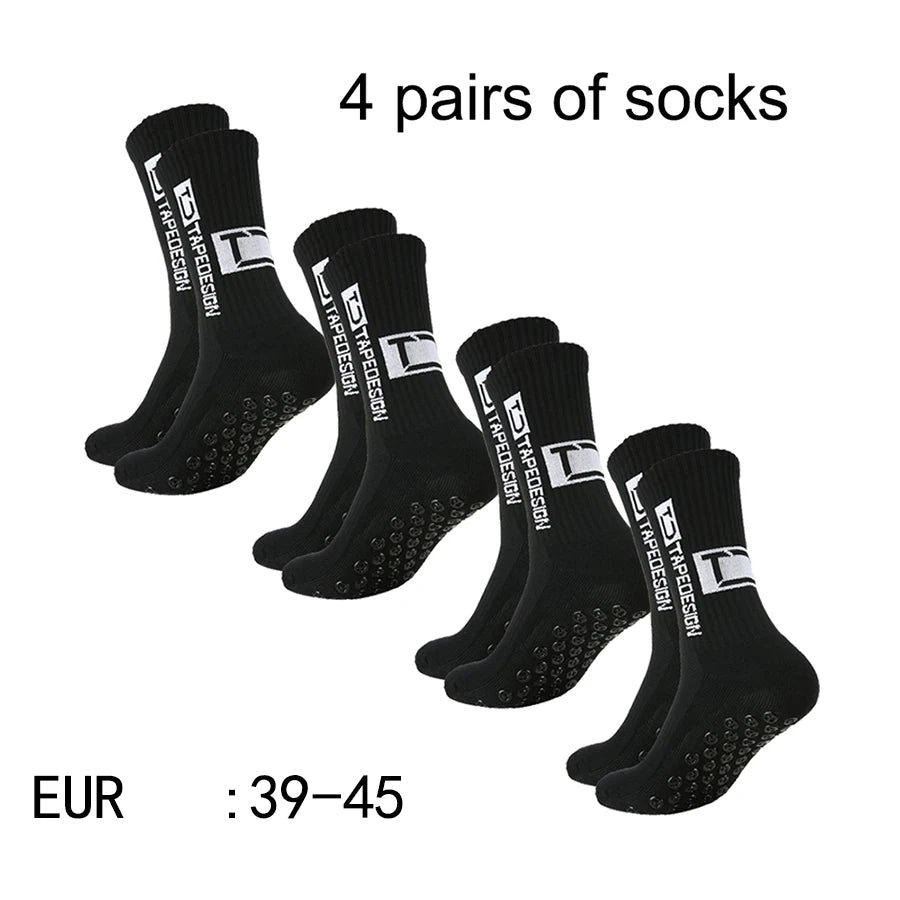 SculptForHer 4 Pair Performance Football Socks | Cushioned Breathable Sports Socks for Football, Running, Gym & Training