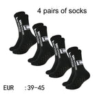 SculptForHer 4 Pair Performance Football Socks | Cushioned Breathable Sports Socks for Football, Running, Gym & Training