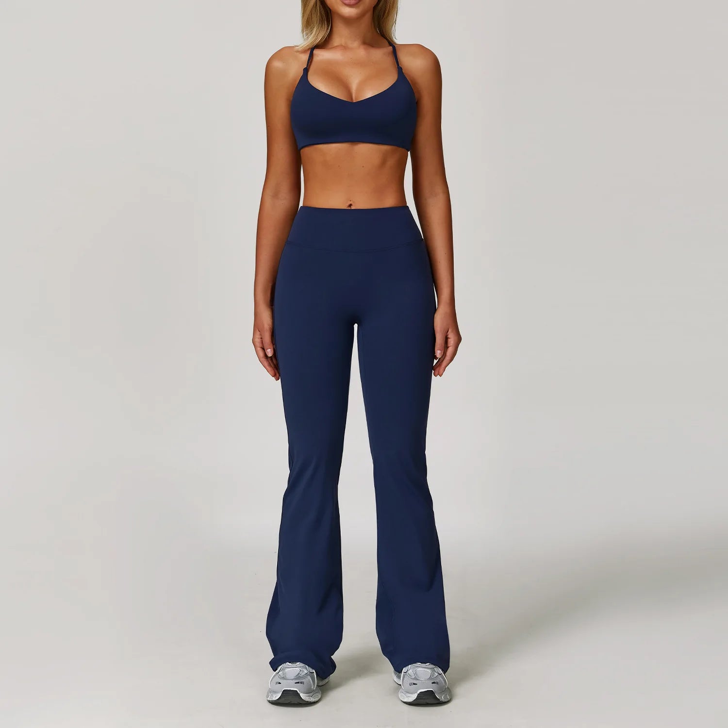 Women’s 2/3 Piece Long Sleeve Gym Set | Sculpting Activewear