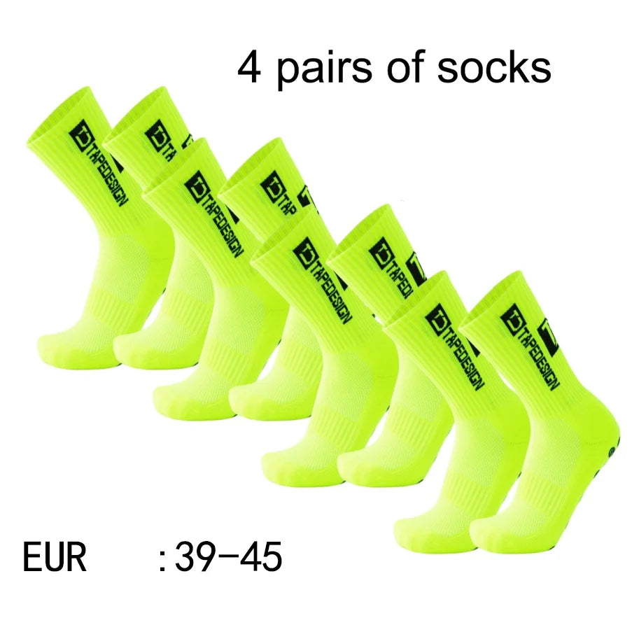 SculptForHer 4 Pair Performance Football Socks | Cushioned Breathable Sports Socks for Football, Running, Gym & Training