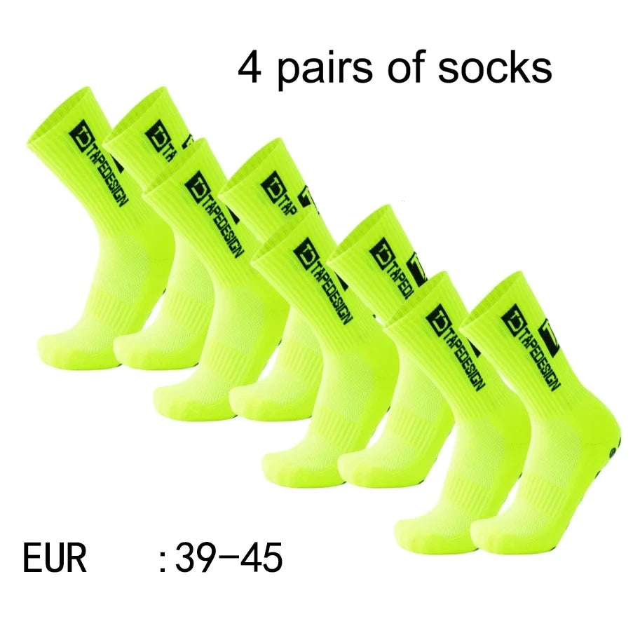 SculptForHer 4 Pair Performance Football Socks | Cushioned Breathable Sports Socks for Football, Running, Gym & Training