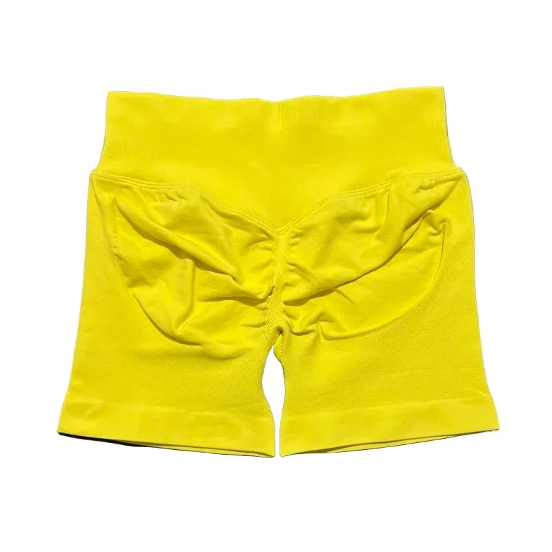 Sculpta™ Seamless Sculpt Scrunch Shorts | High Waist Gym & Running Shorts