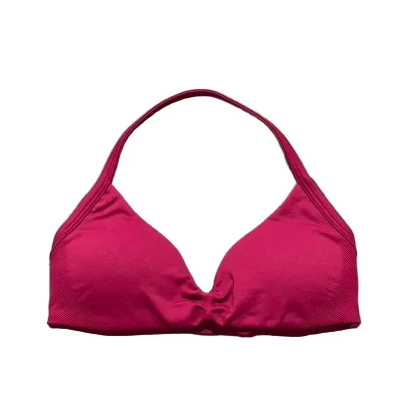 Sculpta™ Backless Strappy Sports Bra | Seamless Medium Support