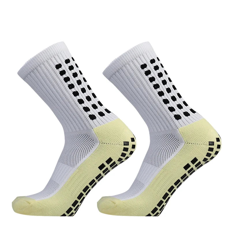 SculptForHer Anti-Slip Grip Football Socks | Non-Slip Sports Socks for Football, Running, Gym, Rugby & Training (1, 2 or 4 Pairs)