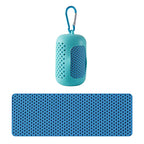 SculptForHer Cooling Gym Towel | Instant Cooling Microfibre Sports Towel with Silicone Carry Case | Quick Dry for Gym, Running, Fitness, Hiking & Travel