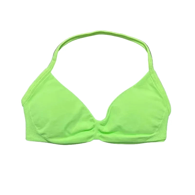 Sculpta™ Backless Strappy Sports Bra | Seamless Medium Support
