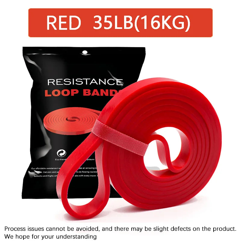 SculptForHer 20~230lbs Heavy-Duty Resistance Band Agility Training Workout Gym Equipment Yoga Pilates Accessories Rubber Band Home Gym