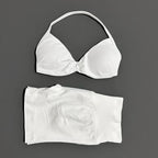 SculptForHer Women’s 2 Piece Scrunch Gym Set | High-Waisted Shorts & Strappy Sports Bra | Seamless Workout Outfit