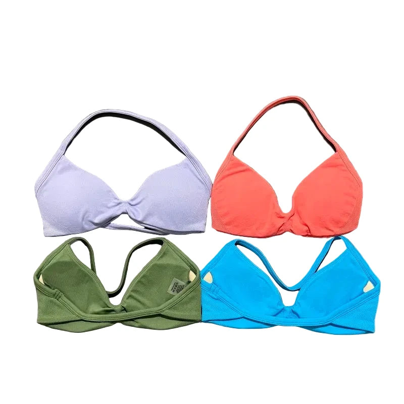 Sculpta™ Backless Strappy Sports Bra | Seamless Medium Support