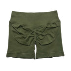 Sculpta™ Seamless Sculpt Scrunch Shorts | High Waist Gym & Running Shorts