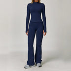 Women’s 2/3 Piece Long Sleeve Gym Set | Sculpting Activewear
