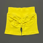 SculptaForHer Sculpt Scrunch Shorts | High Waisted Seamless Gym Shorts