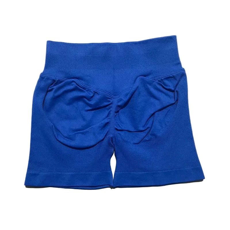 Sculpta™ Seamless Sculpt Scrunch Shorts | High Waist Gym & Running Shorts