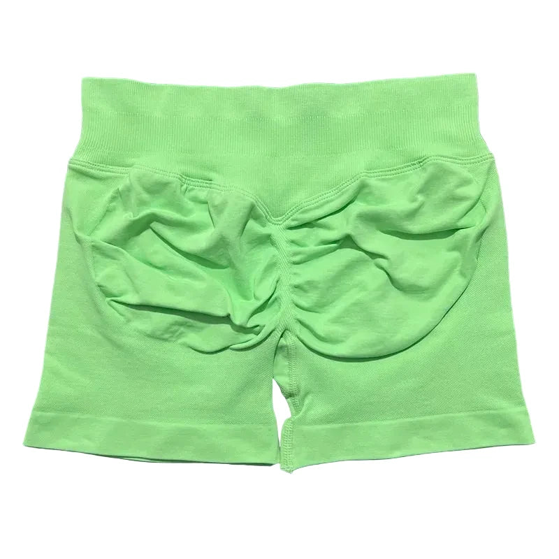 Sculpta™ Seamless Sculpt Scrunch Shorts | High Waist Gym & Running Shorts