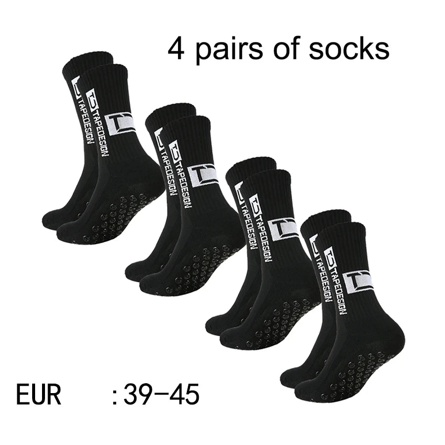 SculptForHer 4 Pair Performance Football Socks | Cushioned Breathable Sports Socks for Football, Running, Gym & Training