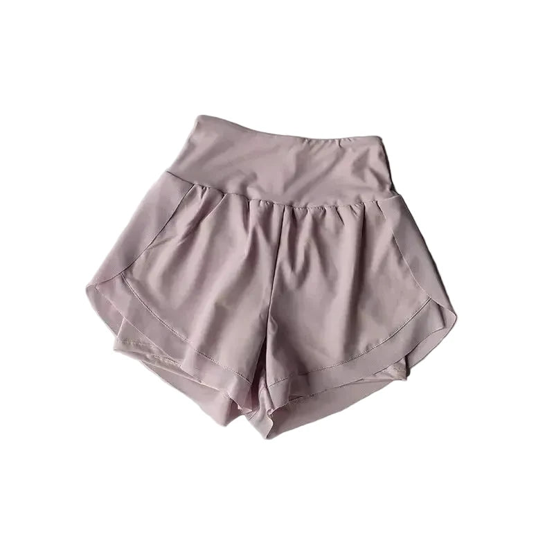 SculptForHer Women’s 2-in-1 Quick-Dry Running Shorts | High-Waisted Gym & Training Shorts