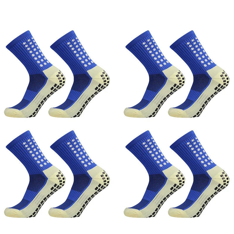 SculptForHer Anti-Slip Grip Football Socks | Non-Slip Sports Socks for Football, Running, Gym, Rugby & Training (1, 2 or 4 Pairs)