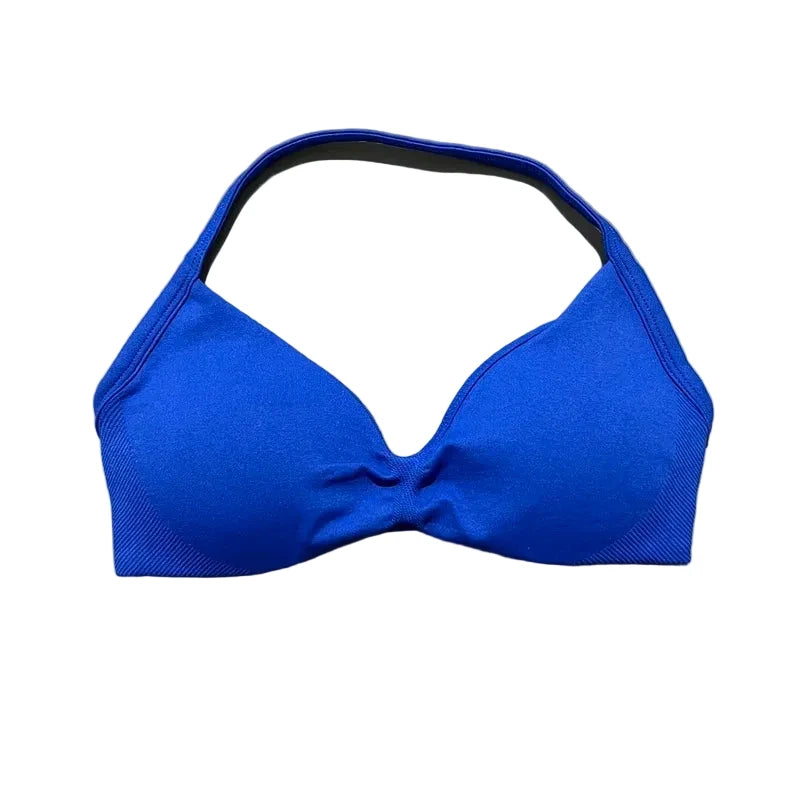 Sculpta™ Backless Strappy Sports Bra | Seamless Medium Support