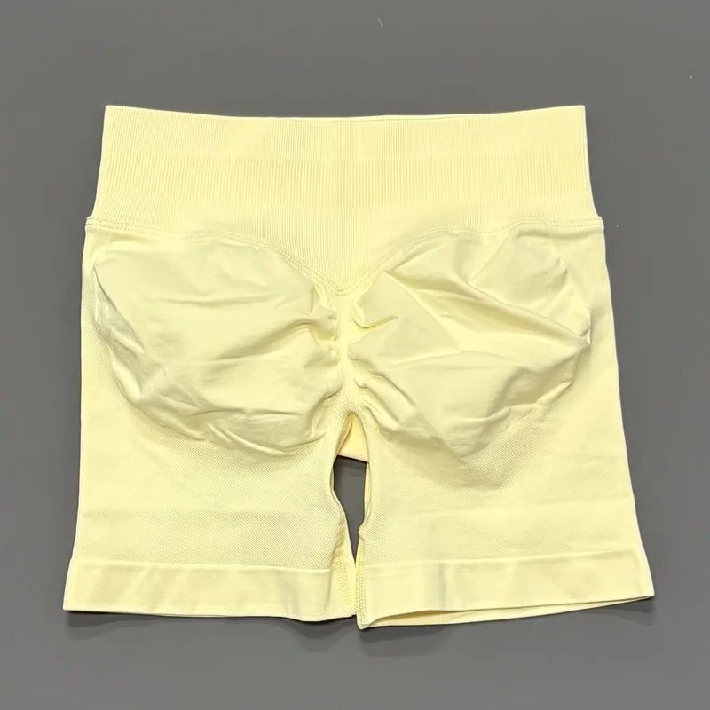 SculptaForHer Sculpt Scrunch Shorts | High Waisted Seamless Gym Shorts