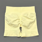 SculptaForHer Sculpt Scrunch Shorts | High Waisted Seamless Gym Shorts