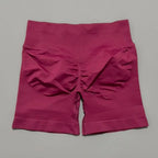 SculptaForHer Sculpt Scrunch Shorts | High Waisted Seamless Gym Shorts