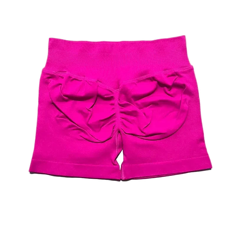 Sculpta™ Seamless Sculpt Scrunch Shorts | High Waist Gym & Running Shorts