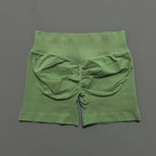 SculptaForHer Sculpt Scrunch Shorts | High Waisted Seamless Gym Shorts