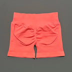 SculptaForHer Sculpt Scrunch Shorts | High Waisted Seamless Gym Shorts
