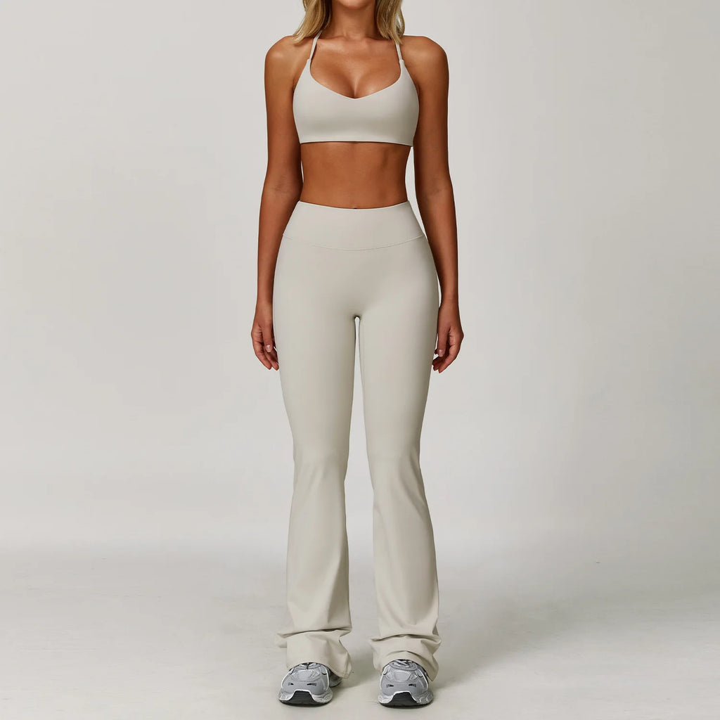 Women’s 2/3 Piece Long Sleeve Gym Set | Sculpting Activewear