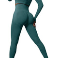 SculptForHer High Waisted Seamless Scrunch Leggings – Women’s Push Up Sculpting Gym Leggings