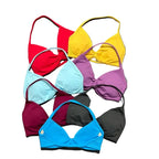 Sculpta™ Backless Strappy Sports Bra | Seamless Medium Support