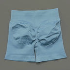 SculptaForHer Sculpt Scrunch Shorts | High Waisted Seamless Gym Shorts