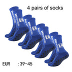 SculptForHer 4 Pair Performance Football Socks | Cushioned Breathable Sports Socks for Football, Running, Gym & Training