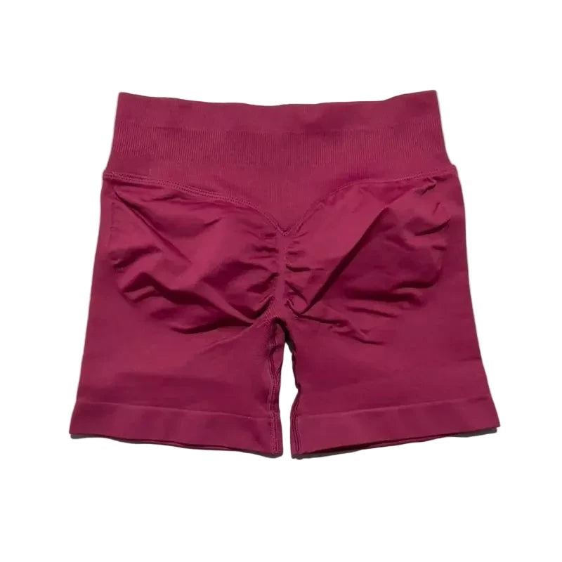 Sculpta™ Seamless Sculpt Scrunch Shorts | High Waist Gym & Running Shorts