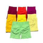 Sculpta™ Seamless Sculpt Scrunch Shorts | High Waist Gym & Running Shorts