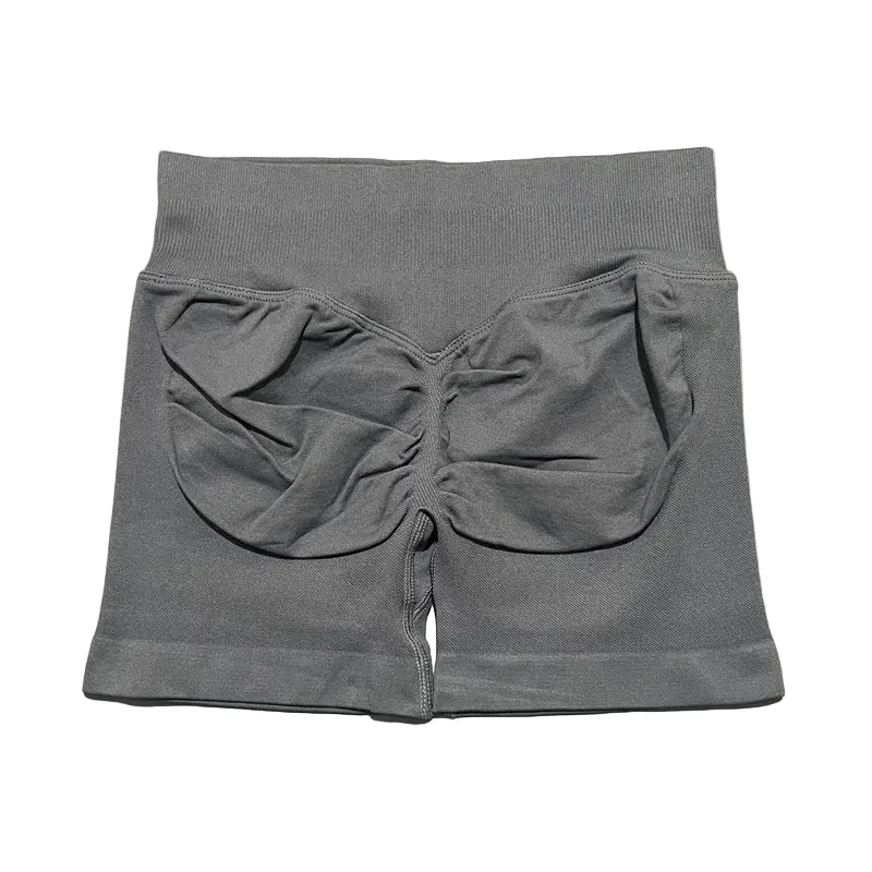 Sculpta™ Seamless Sculpt Scrunch Shorts | High Waist Gym & Running Shorts