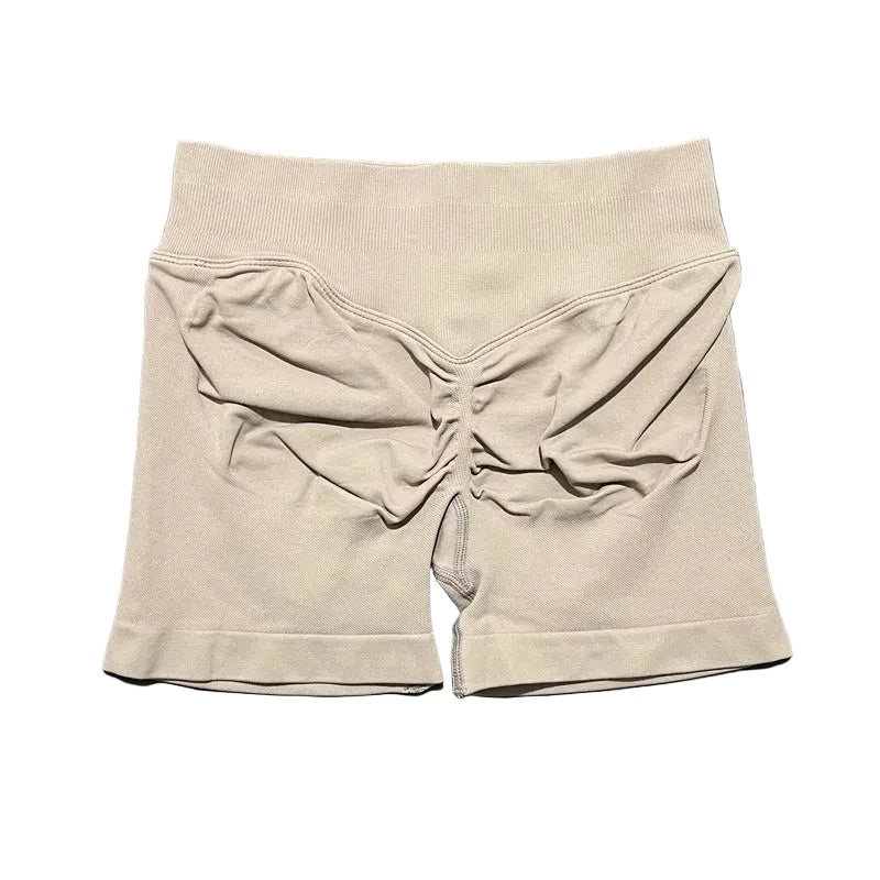 Sculpta™ Seamless Sculpt Scrunch Shorts | High Waist Gym & Running Shorts