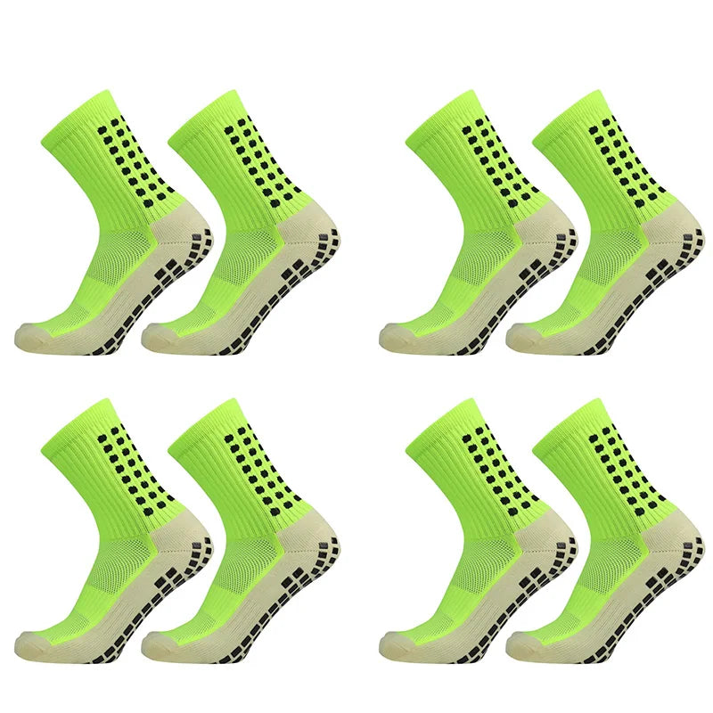 SculptForHer Anti-Slip Grip Football Socks | Non-Slip Sports Socks for Football, Running, Gym, Rugby & Training (1, 2 or 4 Pairs)