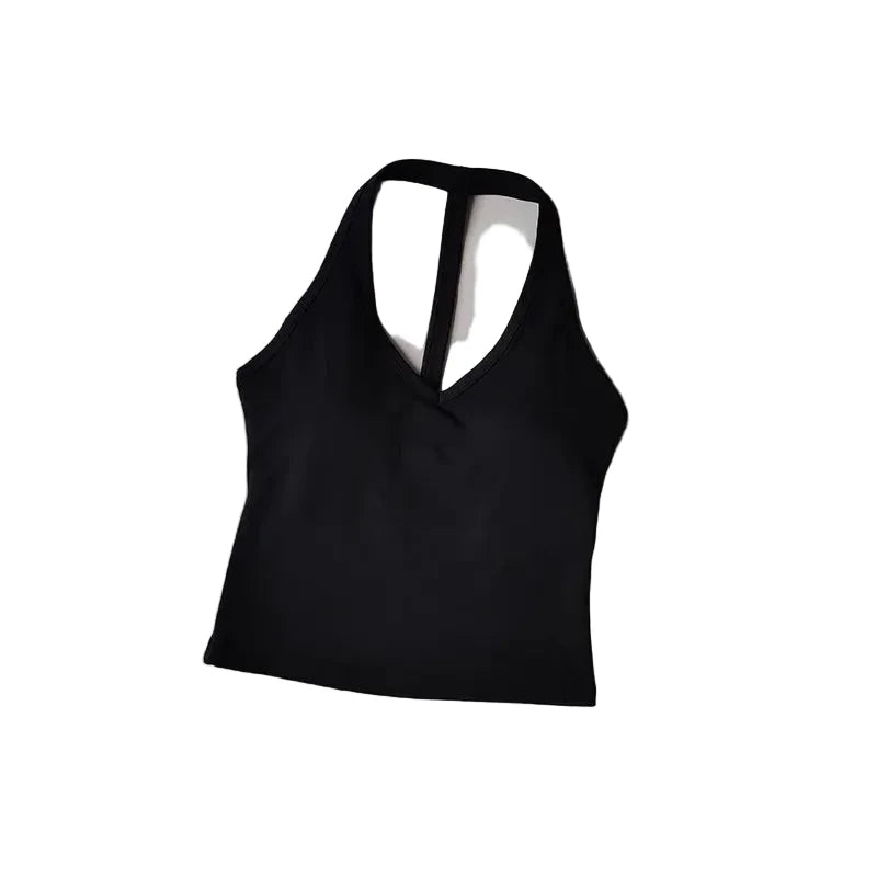 Sculpta™ SculptFit V-Neck Sports Bra | Seamless Low-Impact Gym & Yoga Bra for Women
