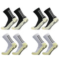 SculptForHer Anti-Slip Grip Football Socks | Non-Slip Sports Socks for Football, Running, Gym, Rugby & Training (1, 2 or 4 Pairs)