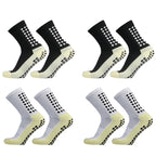 SculptForHer Anti-Slip Grip Football Socks | Non-Slip Sports Socks for Football, Running, Gym, Rugby & Training (1, 2 or 4 Pairs)