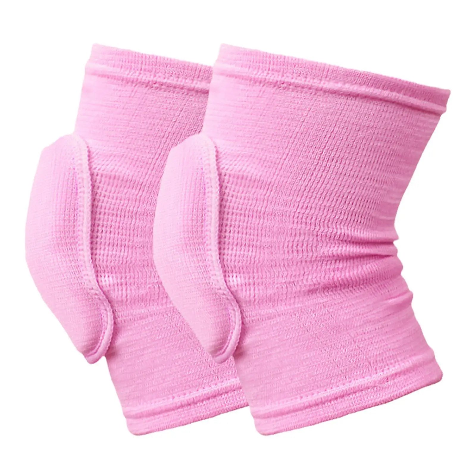 SculptForHer Compression Knee Pads (2 Pack) | Elastic Knee Support Sleeves with Thick EVA Padding for Gym, Volleyball, Running & Fitness