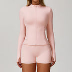Women’s 2/3 Piece Long Sleeve Gym Set | Sculpting Activewear