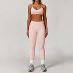 Women’s 2/3 Piece Long Sleeve Gym Set | Sculpting Activewear